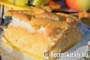 Pudingos habos rácsos almás pite – 2. kép