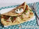 Pulled pork naan szendvics, amerikai káposztasalátával – 3. kép