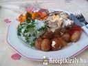 Rakott csirkemell sült zöldségekkel – 3. kép