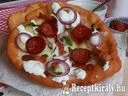 Retró lángos – 1. kép