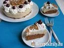 Rumos meggyes gesztenye torta – 1. kép