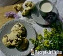 Sűrített tejes keksz csokival és dióval – 4. kép