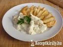Sajtszószos csirkemell – 4. kép