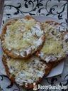 Sajttal töltött élesztő nélküli lángos – 1. kép