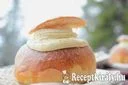Semlor - svéd töltött farsangi fánk – 2. kép