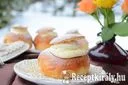 Semlor - svéd töltött farsangi fánk – 1. kép