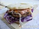 Sertés burger pitában – 4. kép
