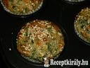 Spenótos, fetasajtos muffin – 4. kép