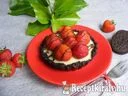 Sütés nélküli fehércsokoládés-epres mini pite – 3. kép