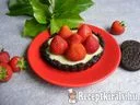 Sütés nélküli fehércsokoládés-epres mini pite – 2. kép