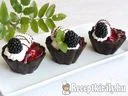 Szedres-túrókrémes Oreo kosárkák – 3. kép