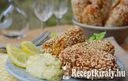 Szezámmagos tojáskrokett - paleo – 1. kép
