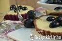 Szőlős borkrémes mini pite