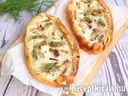 Tejfölös szalonnás galette csónak – 1. kép