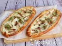 Tejfölös szalonnás galette csónak – 3. kép