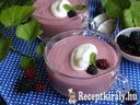 Tejszínes szeder krémleves – 3. kép