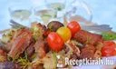 Tepsis karfiol csülökkel és kolbásszal - paleo – 3. kép