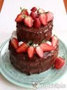 Túrókrémes csokoládétorta – 3. kép