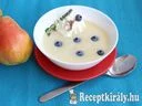 Vaníliás körte krémleves – 4. kép