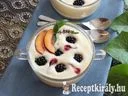 Vaníliás-szedres őszibarack krémleves – 3. kép