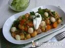 Vörösboros marharagu, tésztagombóccal – 4. kép