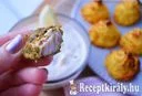 Zöldfűszeres bundás csirke rudacska és hercegnő karfiol - paleo – 2. kép