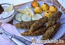 Zöldfűszeres bundás csirke rudacska és hercegnő karfiol - paleo – 1. kép