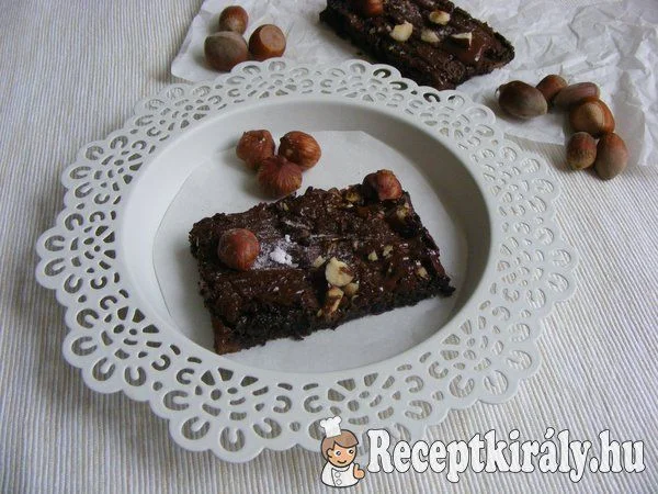 Mogyorós brownie