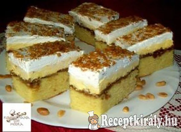 Mogyorós szelet recept