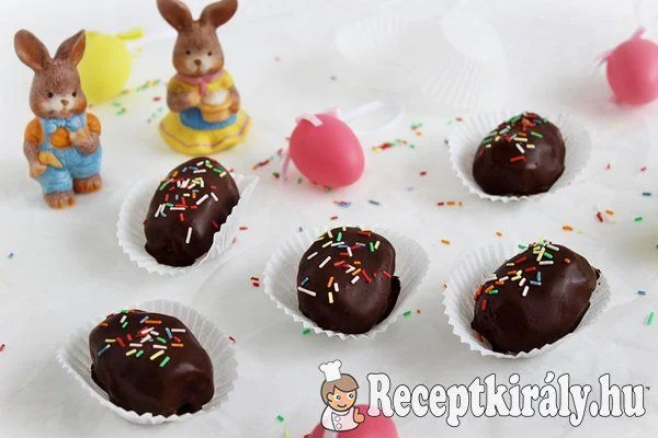 Mogyoróvajas csokoládétojás recept