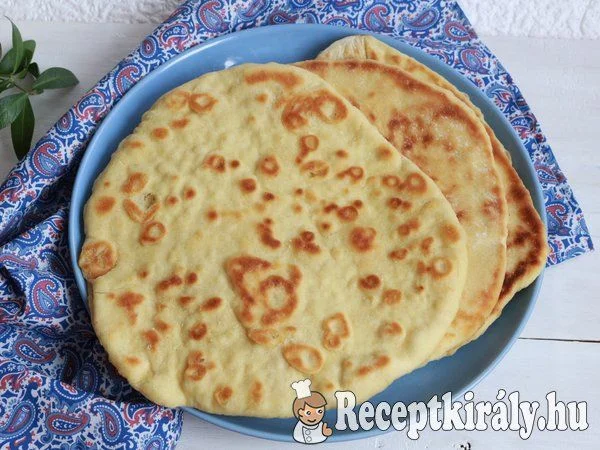 Naan kenyér recept