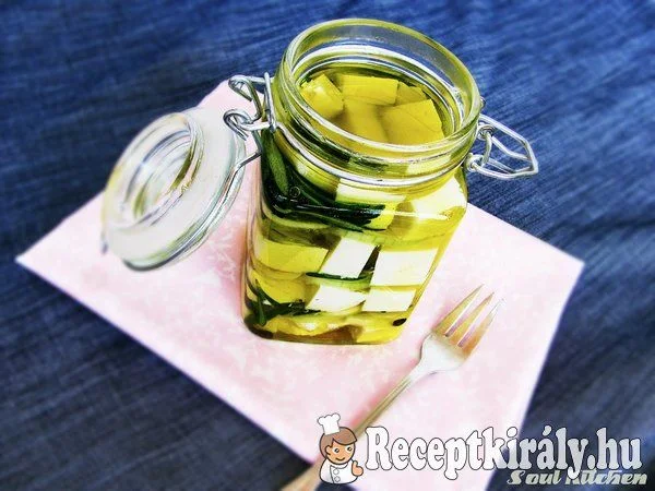 Pácolt kecskesajt recept