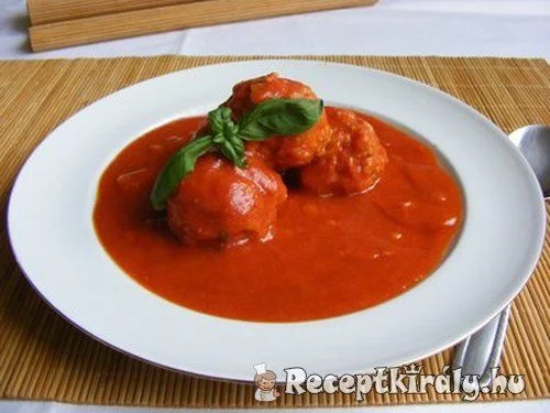 Paradicsomos húsgombóc recept