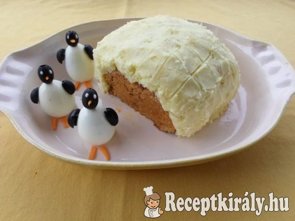 Pingvin kunyhó recept