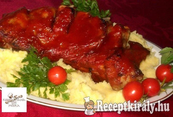 Ragacsos oldalas recept