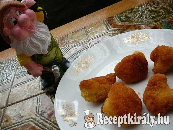Rántott karfiol recept