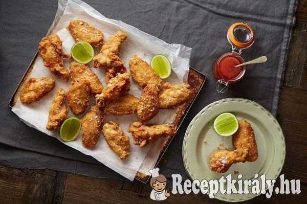 Ropogós csirkeszárnyak