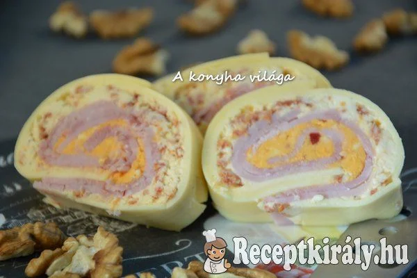Sajttekercs recept