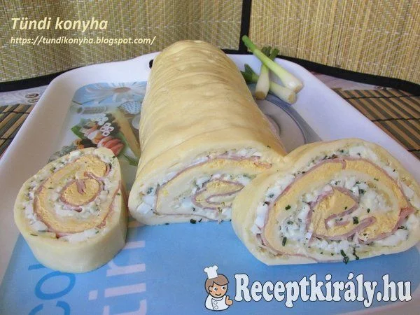Sajttekercs Tündi konyhájából recept