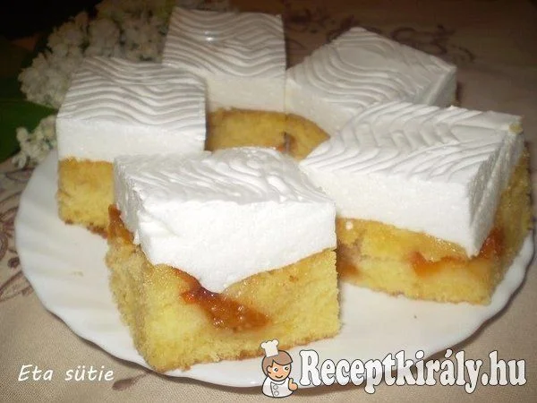 Sárgabarackos habos süti Eta módra recept