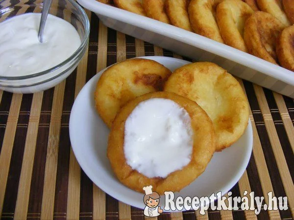 Sós burgonya pogácsa recept