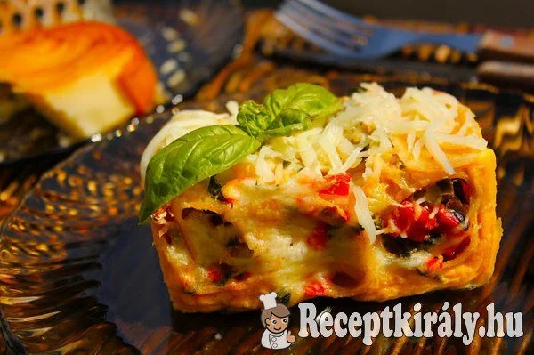 Spenótos lazacos cannelloni recept