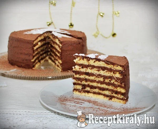 Stefánia torta recept
