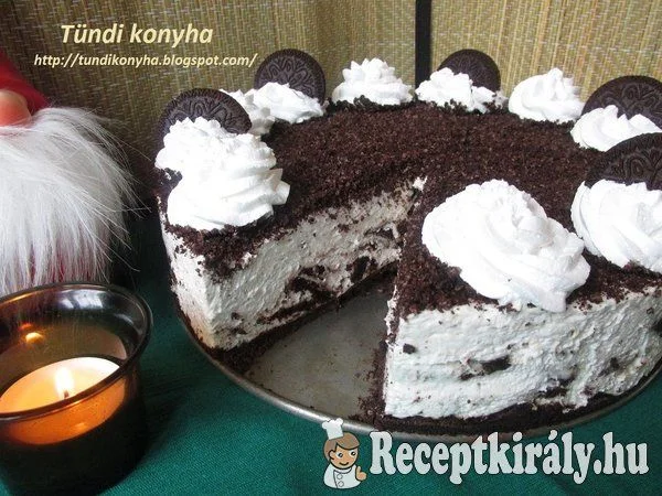 Sütés nélküli oreo sajttorta recept