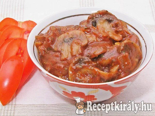 Svéd gombasaláta recept