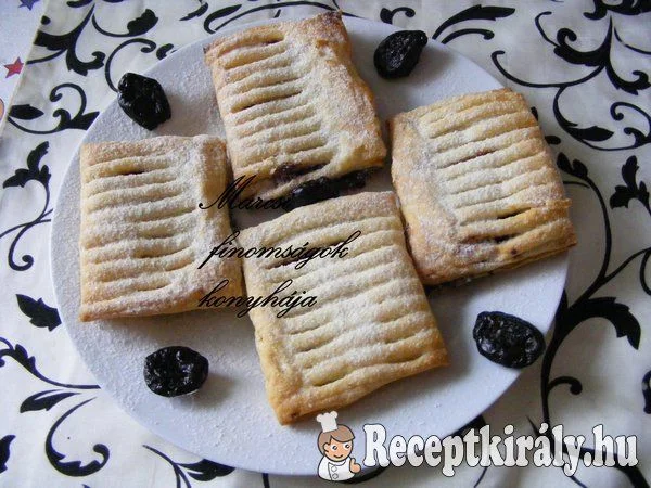 Szilvalekváros leveles párna recept