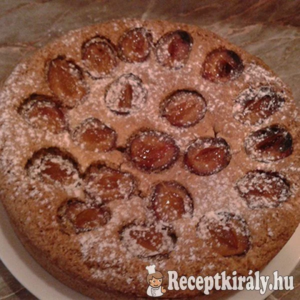 Szilvás-diós pite
