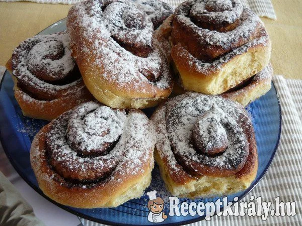 Teljes kiőrlésű kakaós csiga
