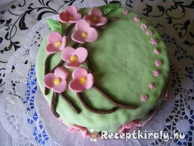 Cseresznyevirágos torta – 1. kép