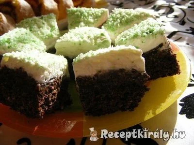 Csokis kókuszos szelet – 4. kép